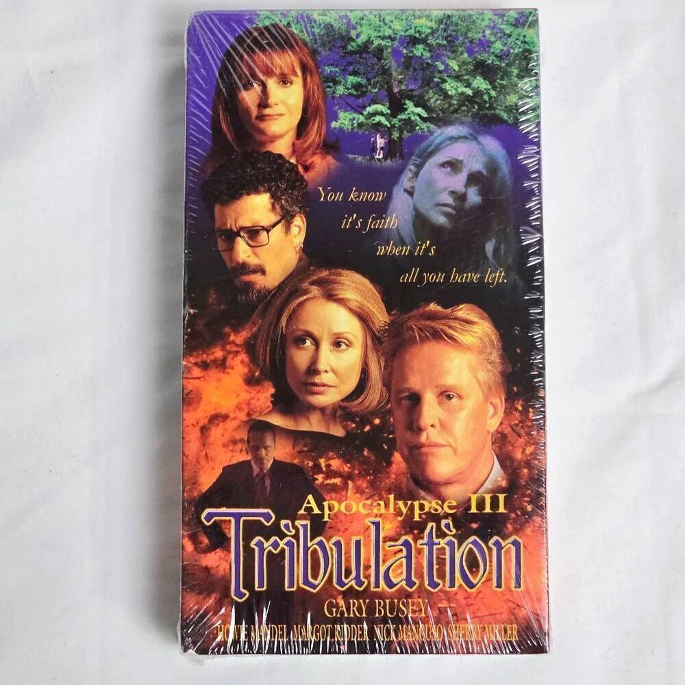 Apocalypse III: Tribulation VHS (Gary Busey) NEW Sealed